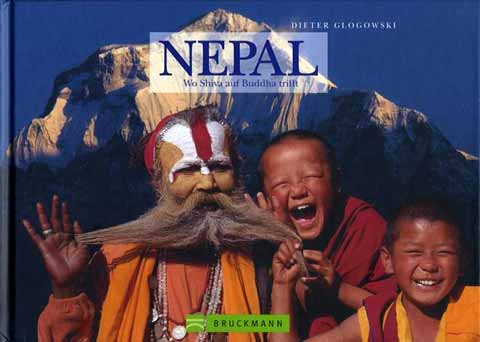 
Dhaulagiri, boy monks and Hindu sadhu - Nepal: Wo Shiva auf Buddha trifft book cover
